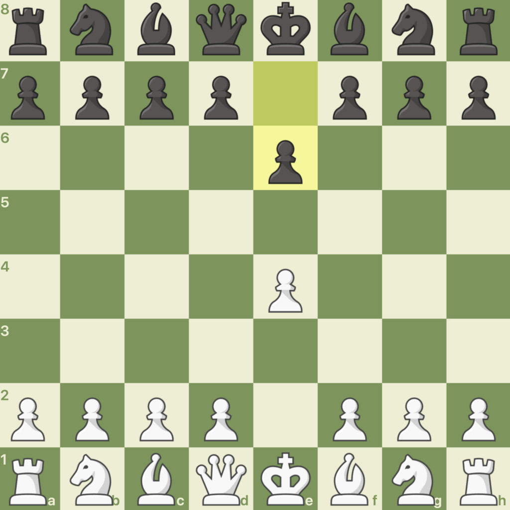 Chess openings - French defense - RookieRook