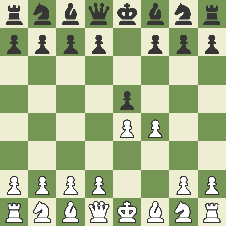 Chess Opening King's Gambit AS BLACK! 